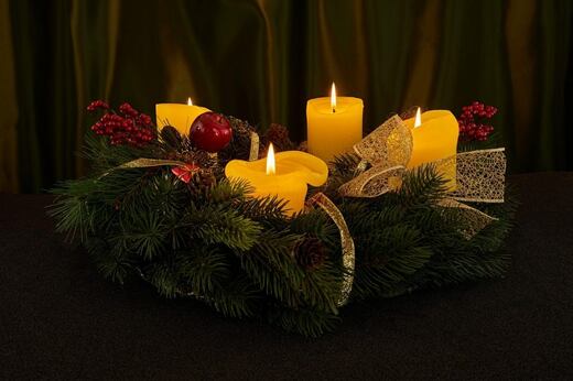 Farský jarmok a požehnanie adventných vencov